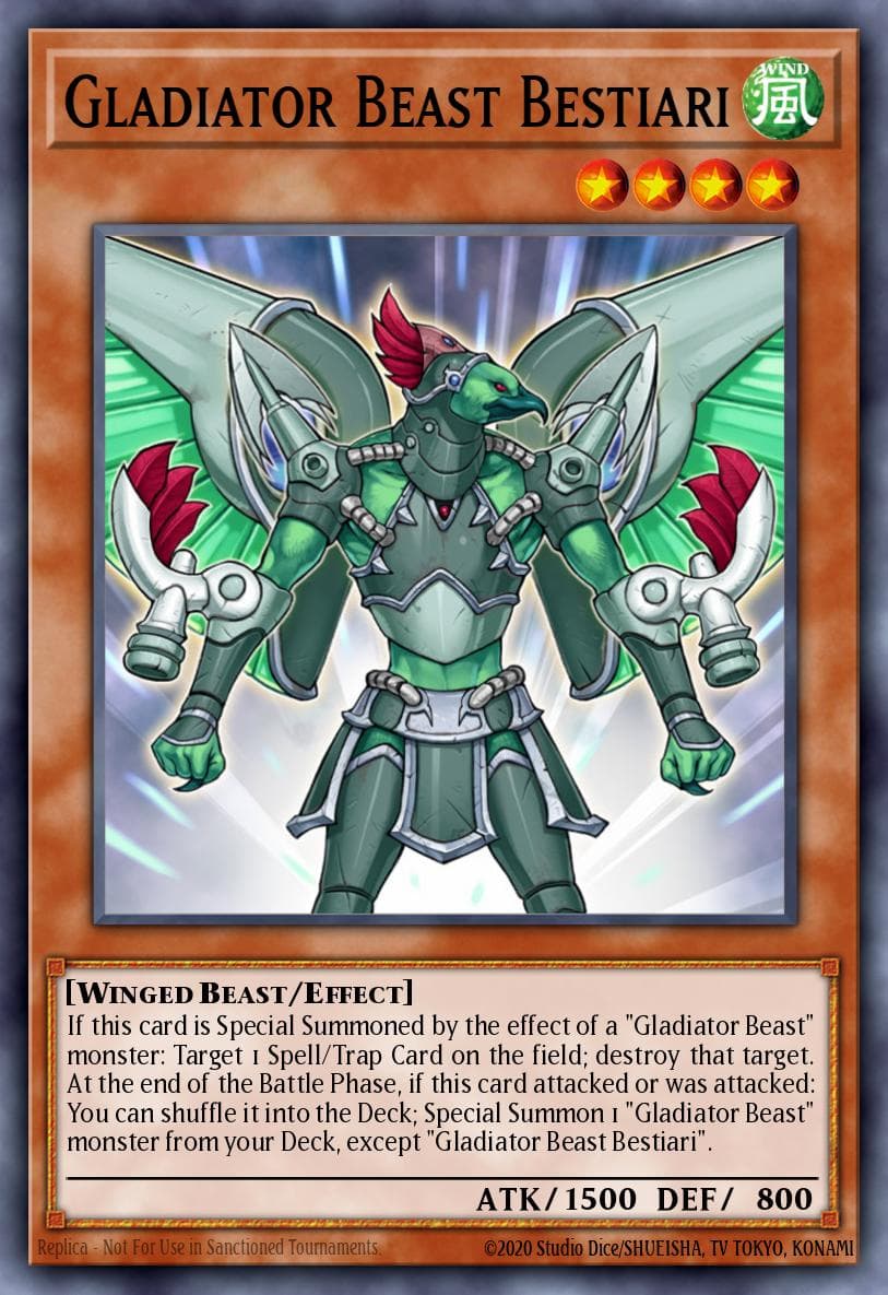 Gladiator Beast Bestiari Gladiator's Assault: Special Edition card