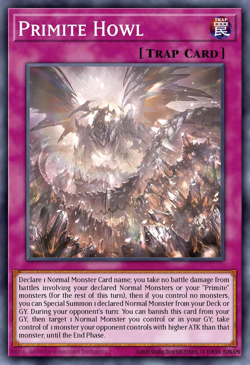 Primite Howl Rage of the Abyss card