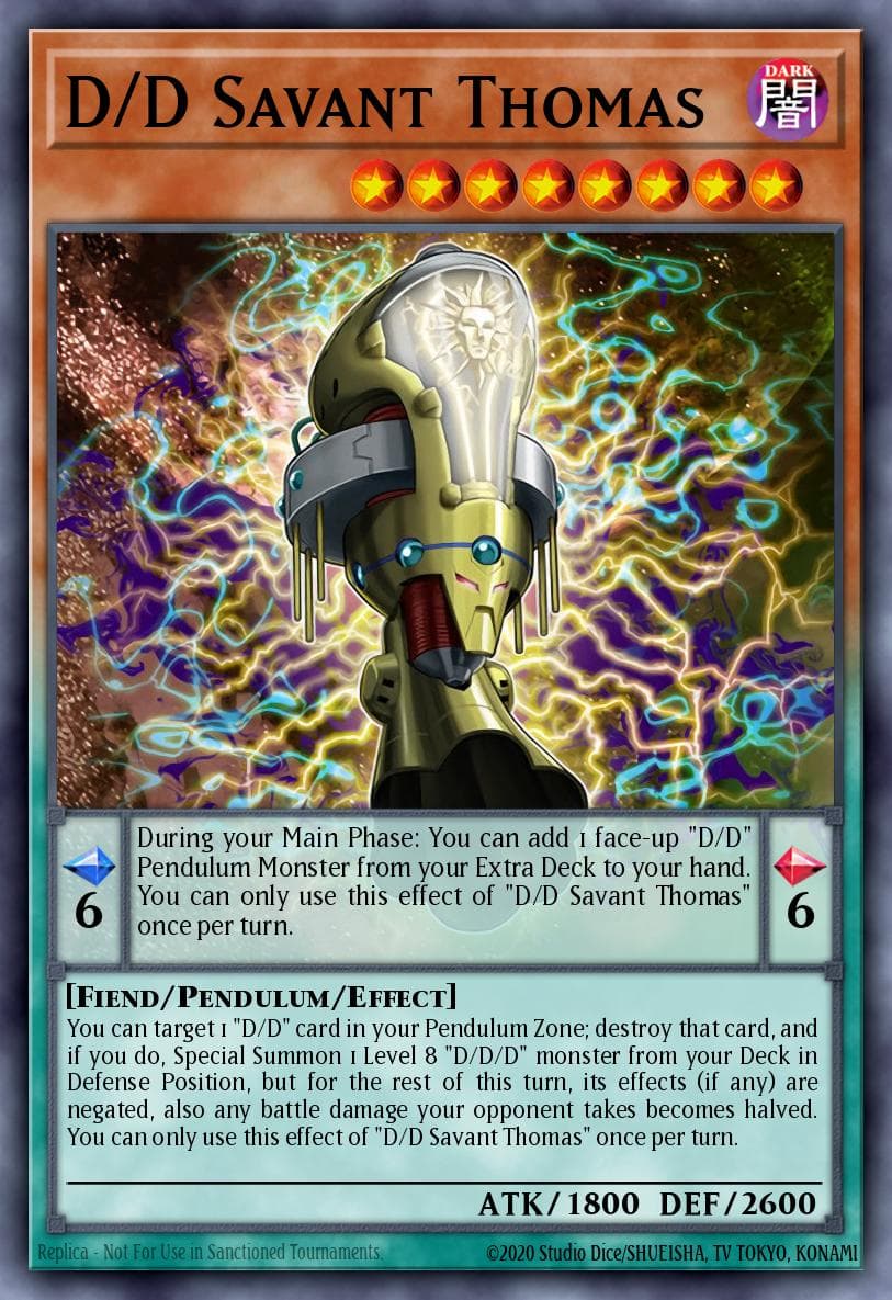 D/D Savant Thomas 2017 Mega-Tin Mega Pack card
