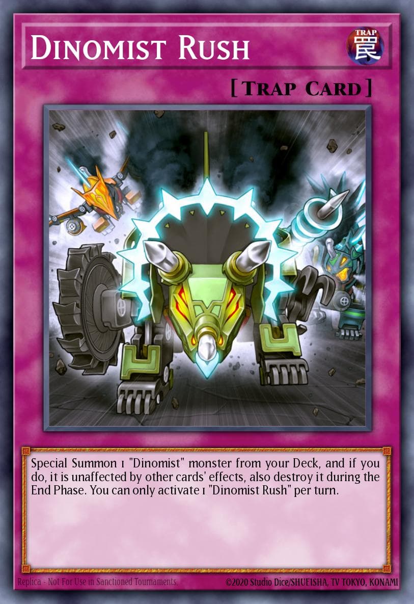 机动雾龙・突击 游戏王 card