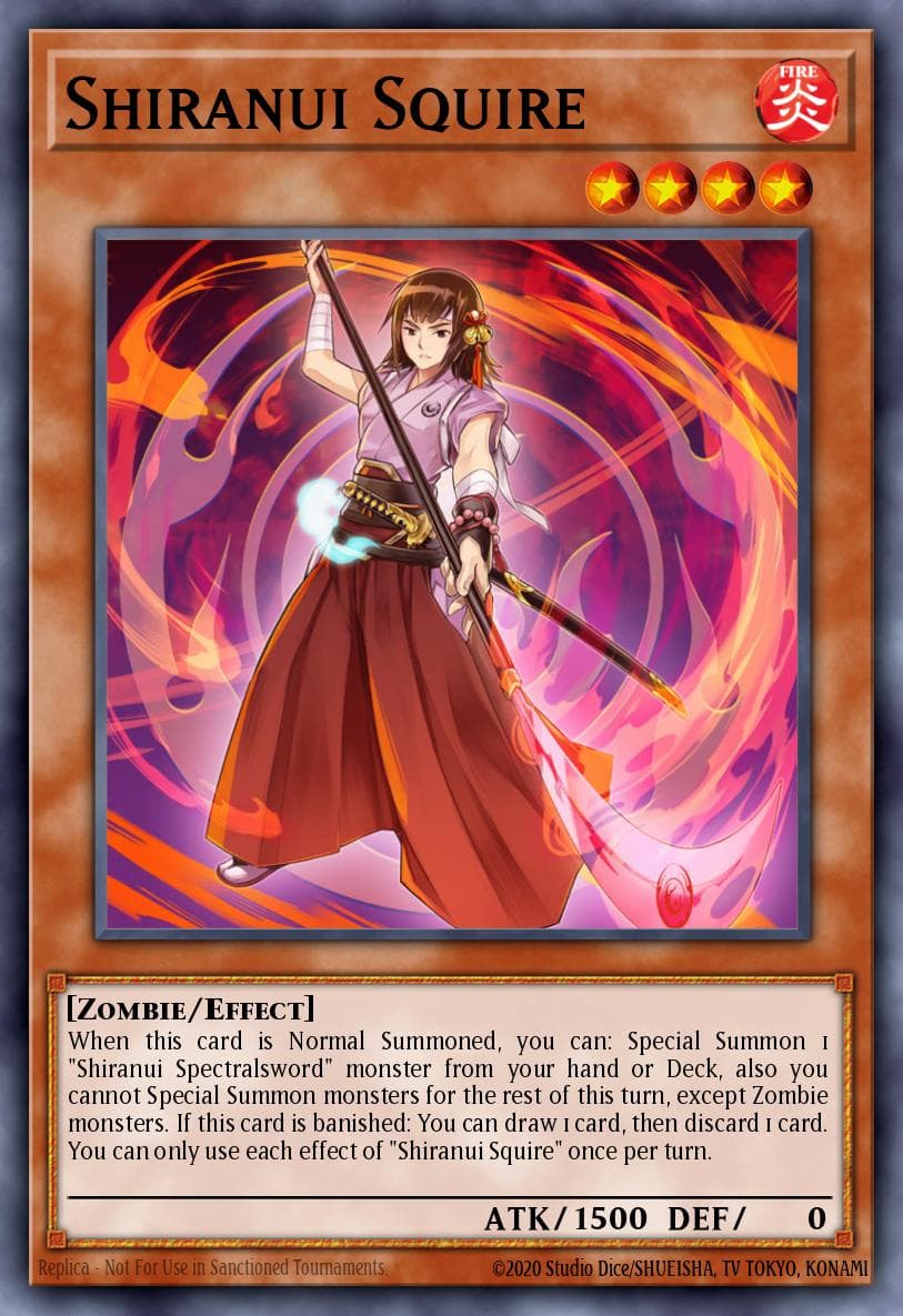 Shiranui Squire Savage Strike Special Edition card