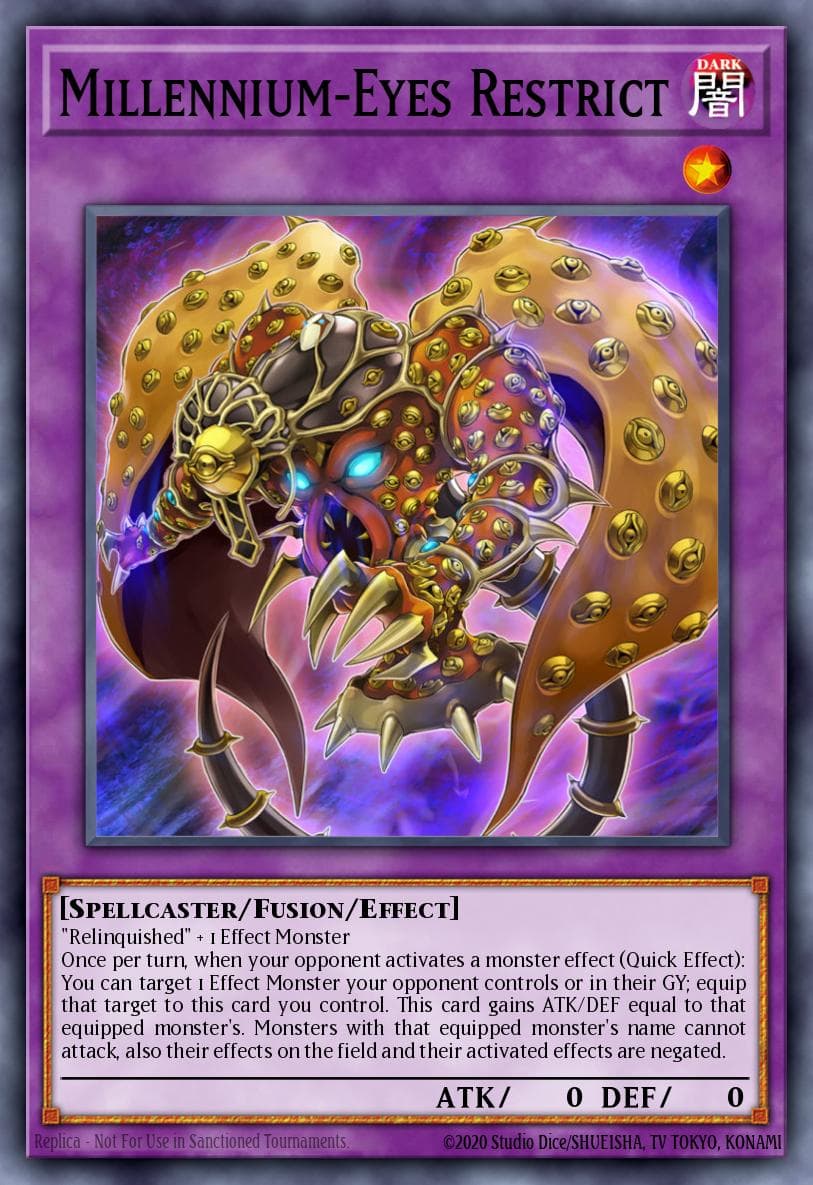 Millennium-Eyes Restrict Justice Hunters card