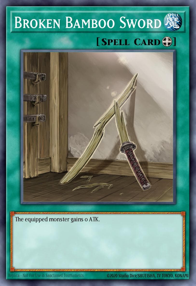 Broken Bamboo Sword OTS Tournament Pack 8 (POR) card