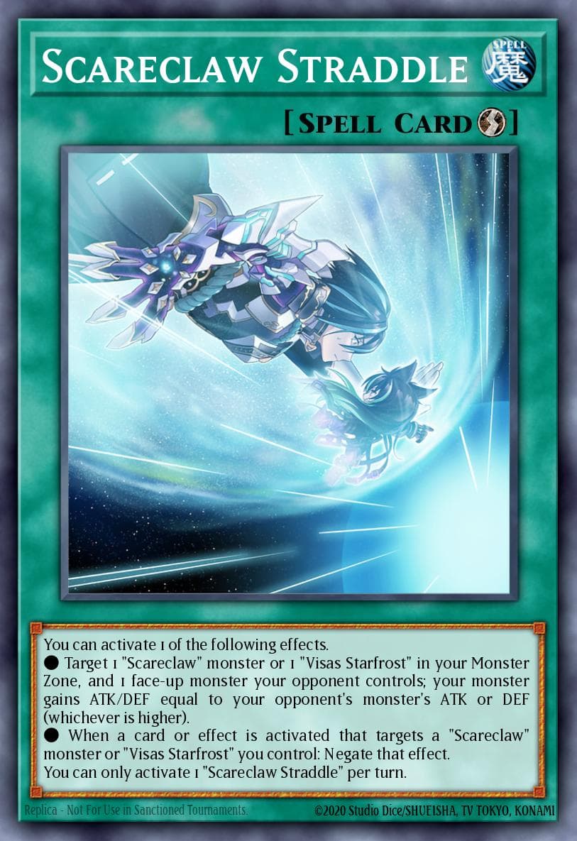 Scareclaw Straddle Power of the Elements card