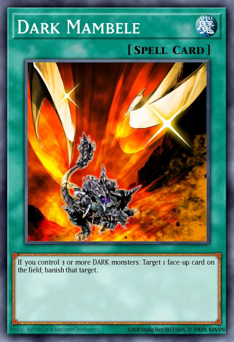 Dark Mambele Order of Chaos: Special Edition card