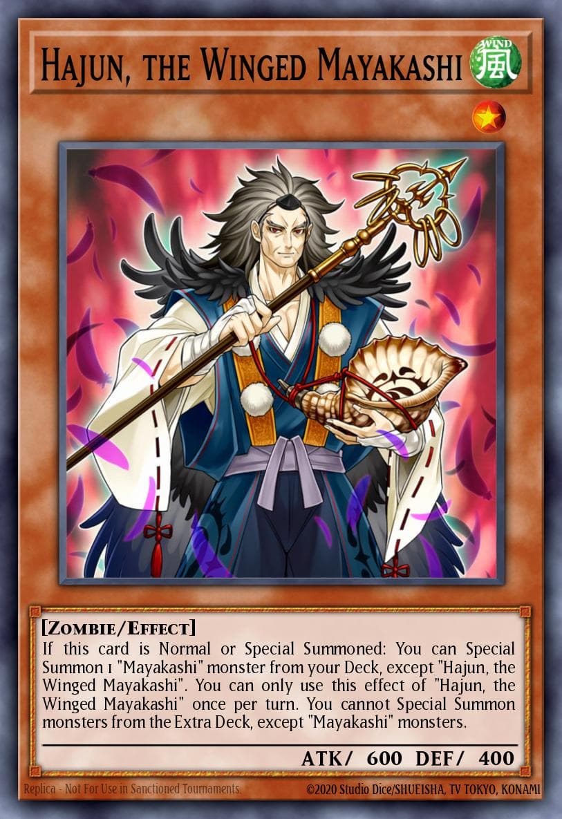 Hajun, the Winged Mayakashi Hidden Summoners card