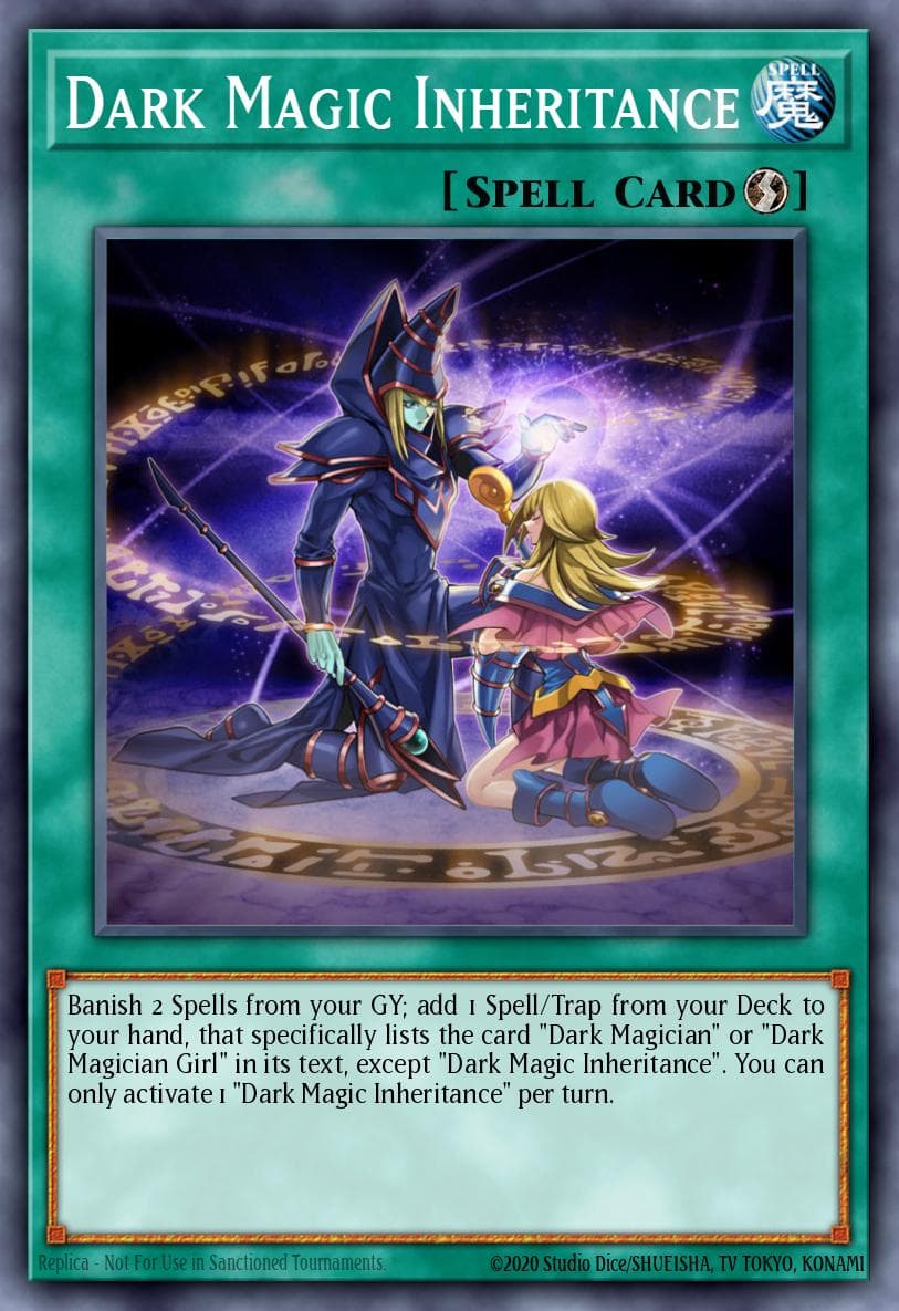 Dark Magic Inheritance Structure Deck: Yugi Muto card