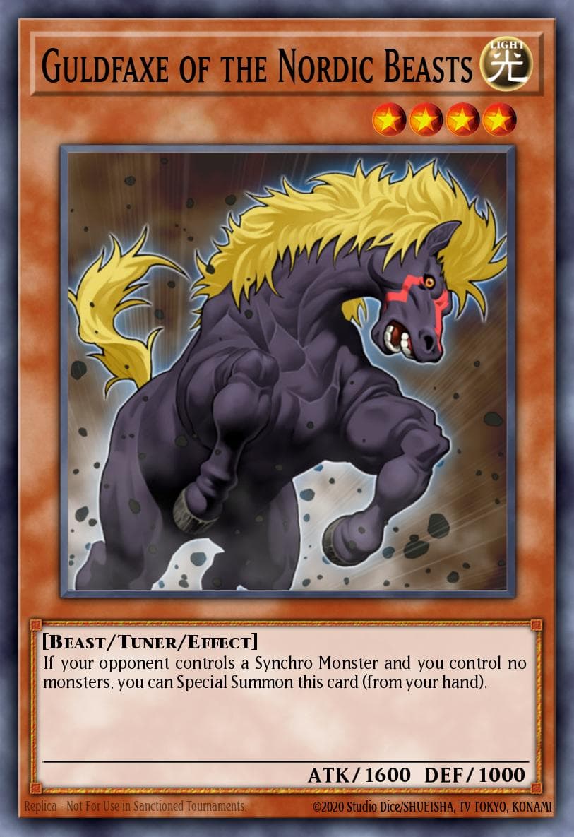 Guldfaxe of the Nordic Beasts Star Pack 2014 card