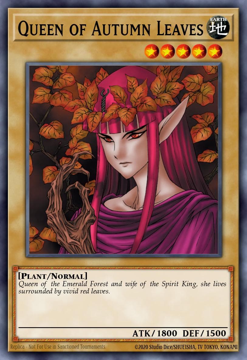 Queen of Autumn Leaves Tournament Pack: 2nd Season card