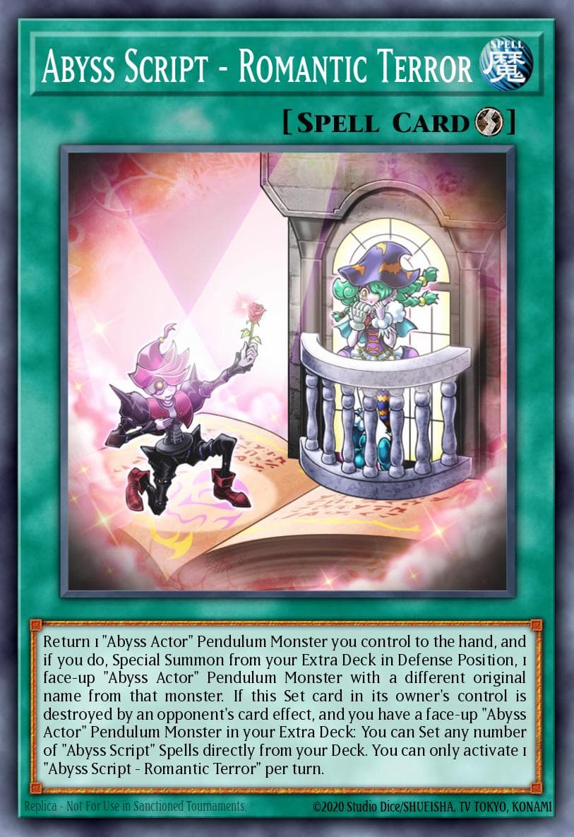 Abyss Script - Romantic Terror Legendary Duelists: Season 2 card