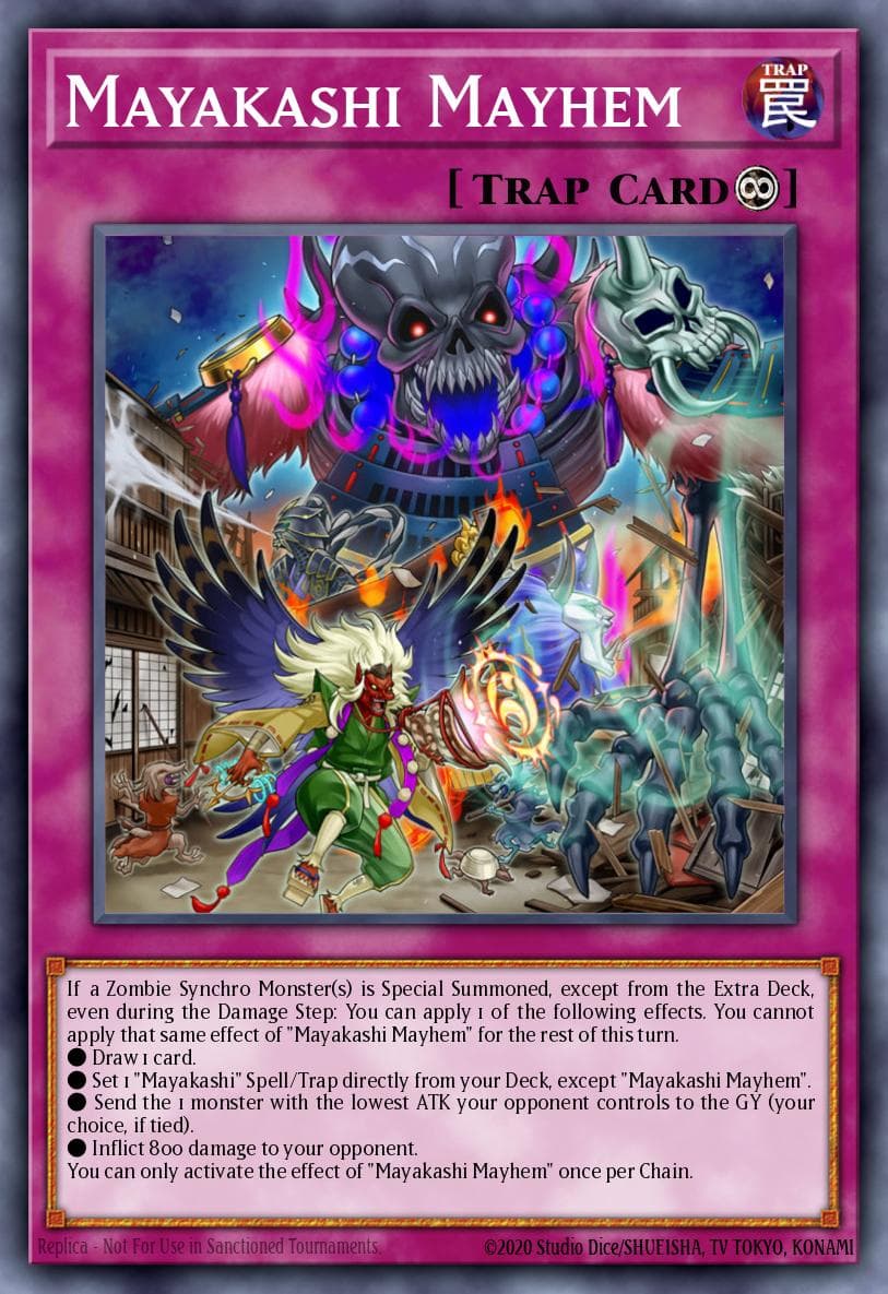 Mayakashi Mayhem Duel Overload card