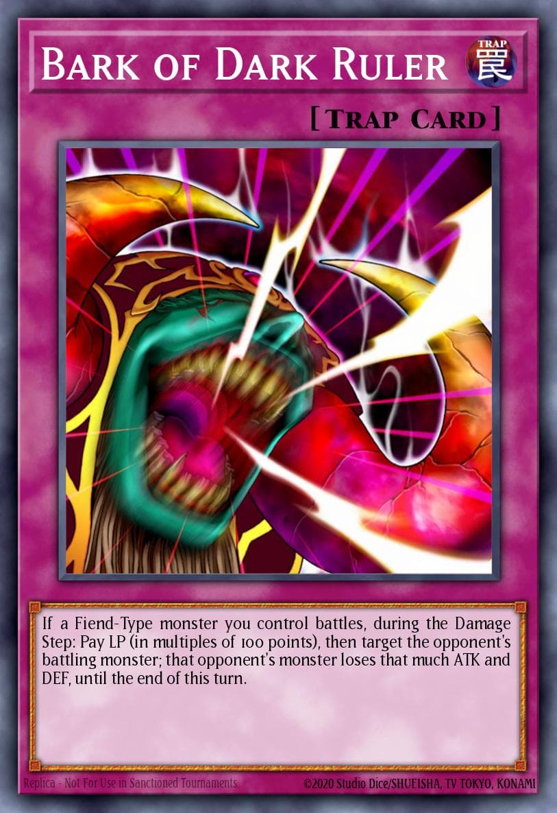 Bark of Dark Ruler Dark Beginning 2 card