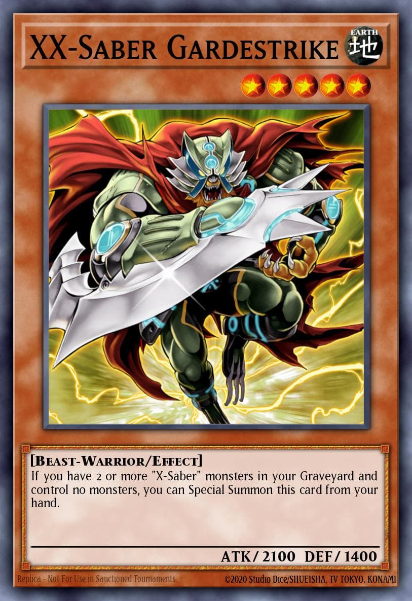XX-Saber Gardestrike Ancient Prophecy: Special Edition card