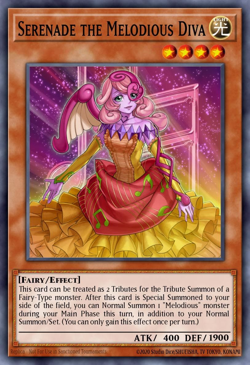 Serenade the Melodious Diva 2015 Mega-Tin Mega Pack card