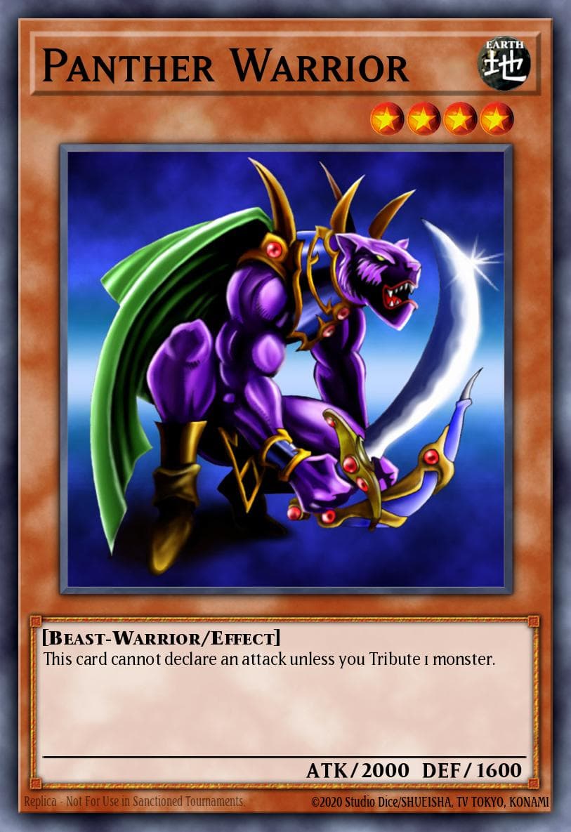 Panther Warrior Collectible Tins 2005 card