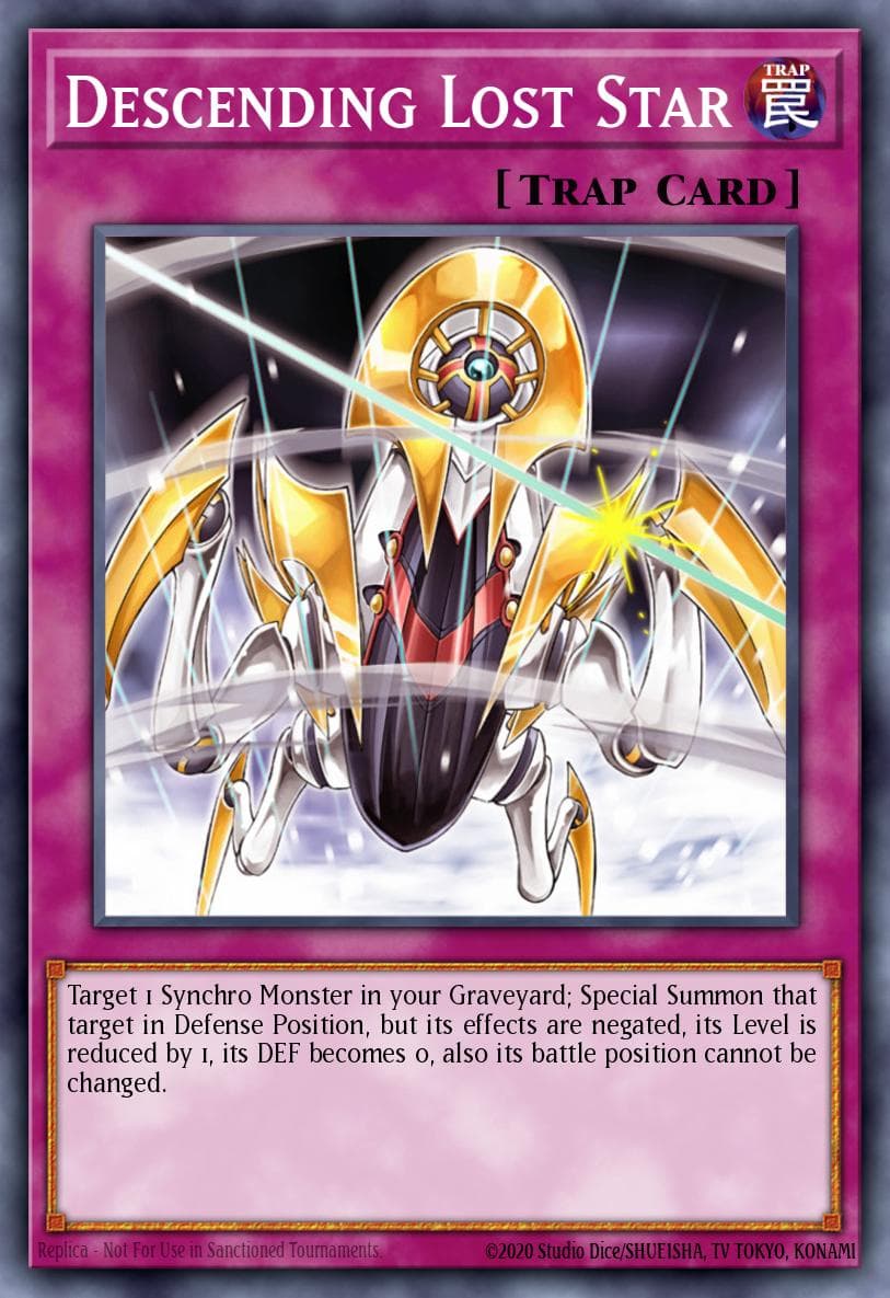 Descending Lost Star Duelist Pack: Yusei 2 card
