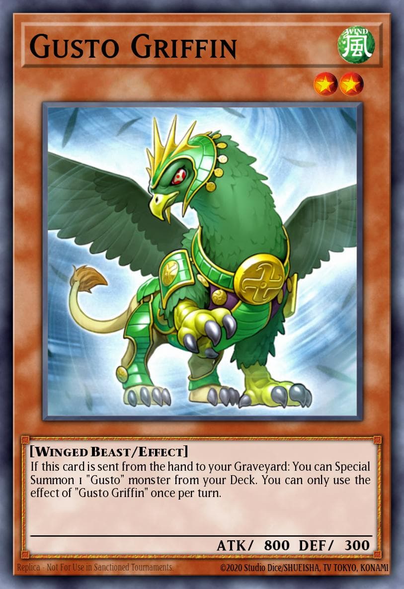 Gusto Griffin Duel Terminal 7b card