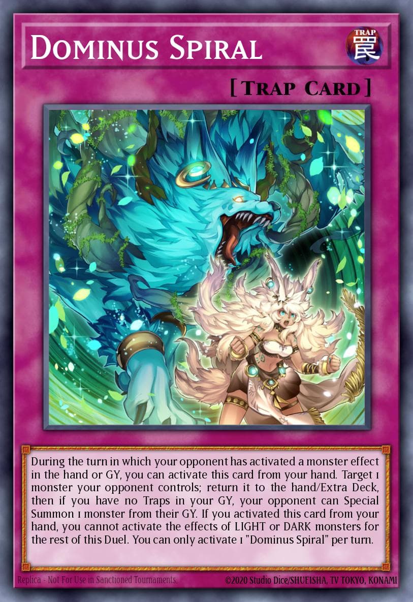 Dominus Spiral Doom of Dimensions card