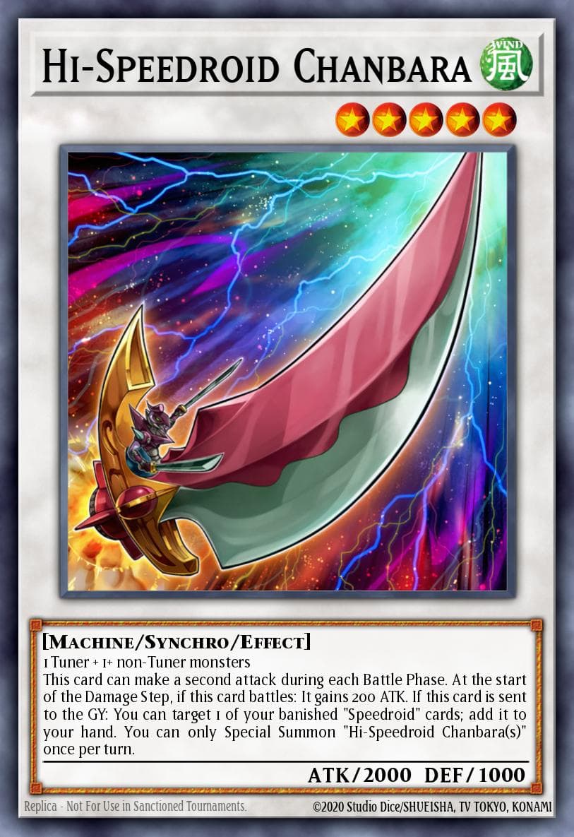 Hi-Speedroid Chanbara High-Speed Riders card