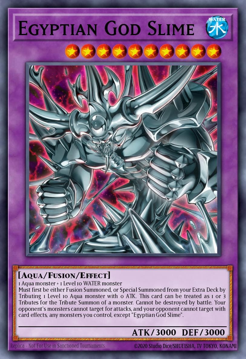 Egyptian God Slime Legendary Duelists: Rage of Ra card
