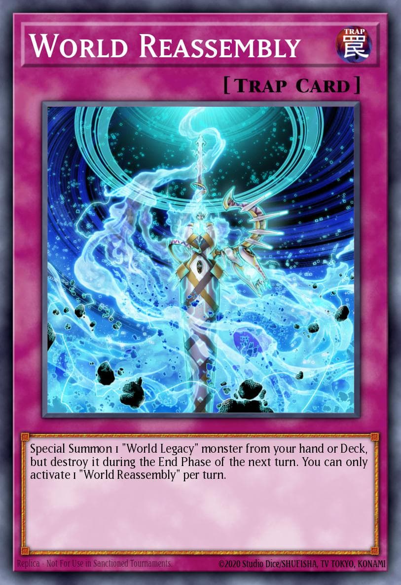 World Reassembly Chaos Impact Special Edition card