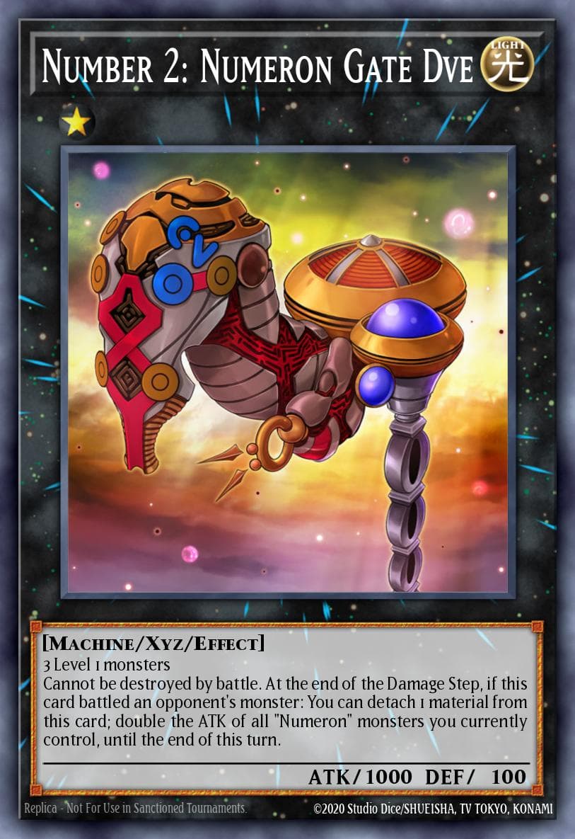 Number 2: Numeron Gate Dve Maximum Gold: El Dorado card