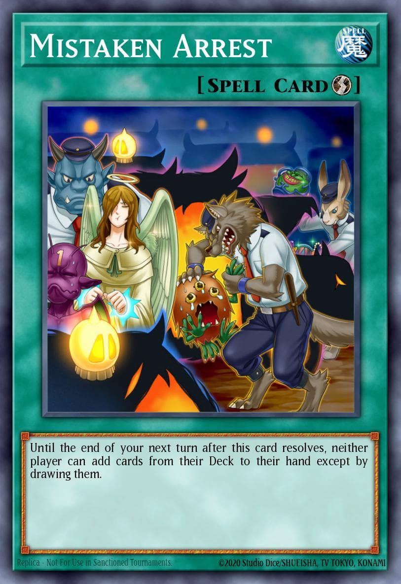 Mistaken Arrest Clash of Rebellions: Special Edition card
