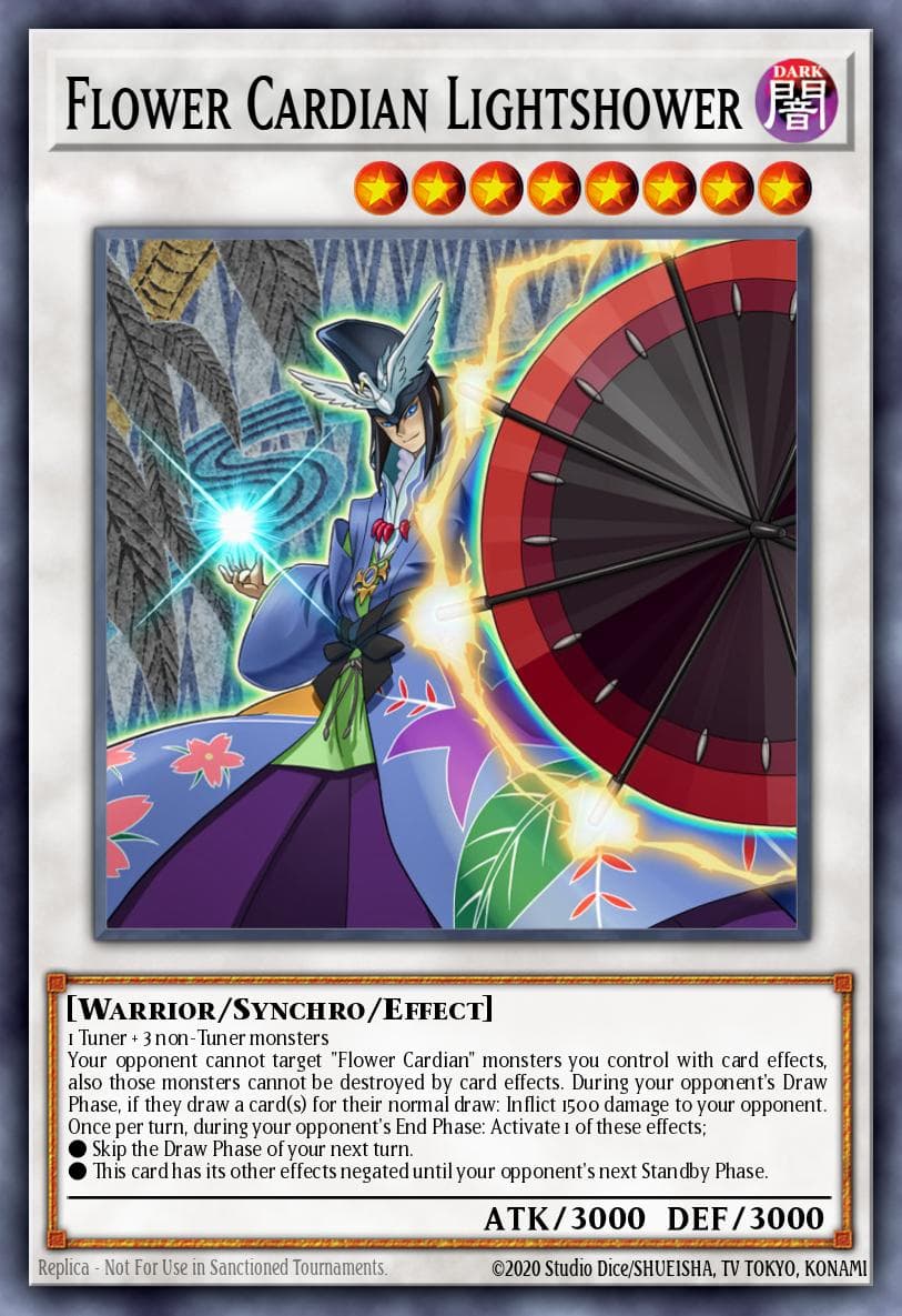 Flower Cardian Lightshower Dragons of Legend: The Complete Series card
