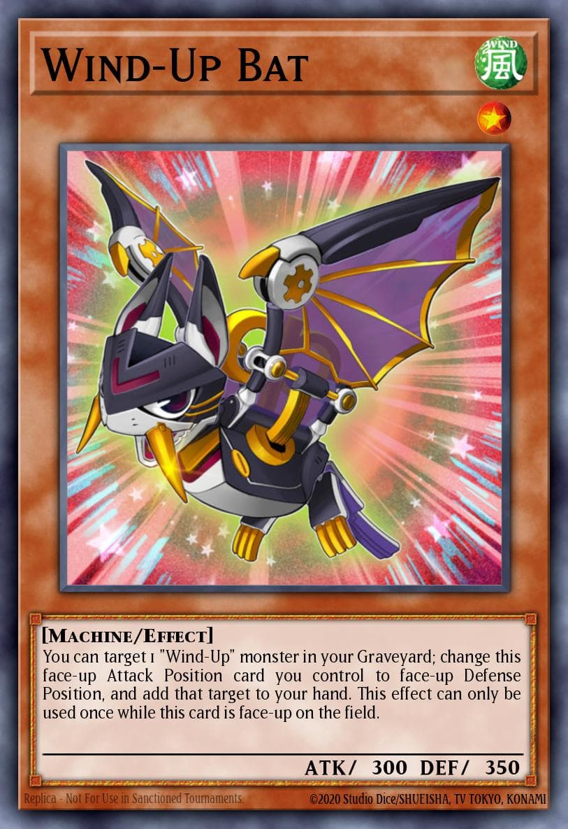 Wind-Up Bat Photon Shockwave Sneak Peek Participation Card card