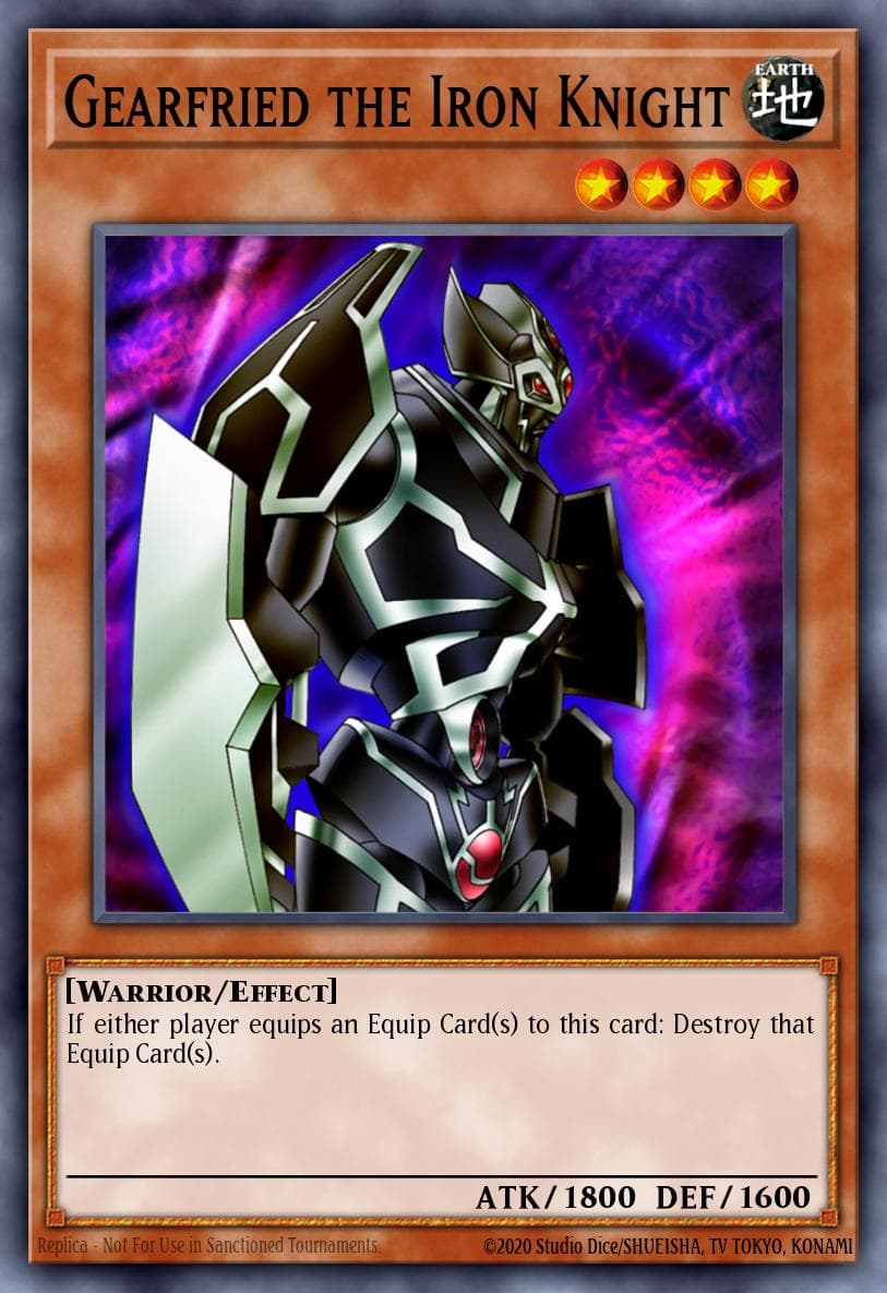 Gearfried the Iron Knight Duelist Pack: Battle City card