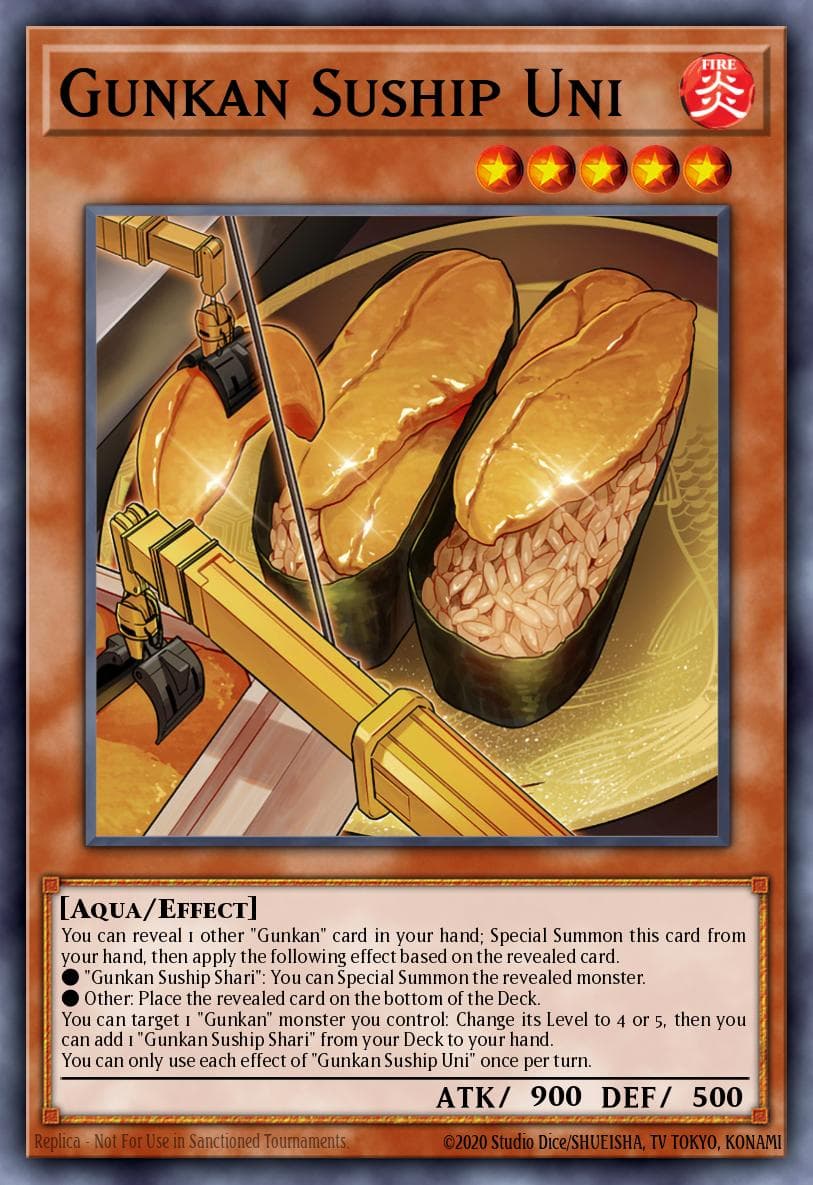 Gunkan Suship Uni Burst of Destiny card