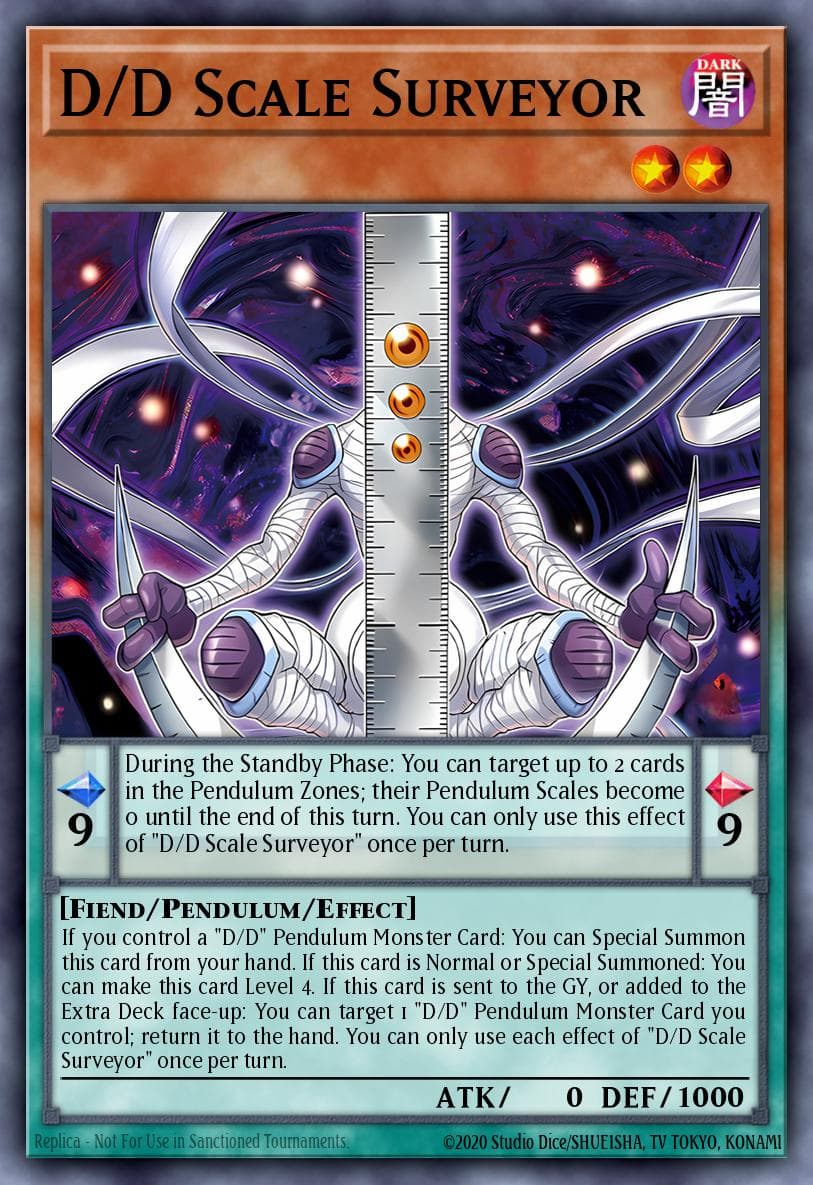 D/D Scale Surveyor Battles of Legend: Monster Mayhem card