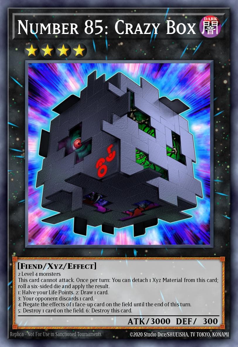 Number 85: Crazy Box Number Hunters card