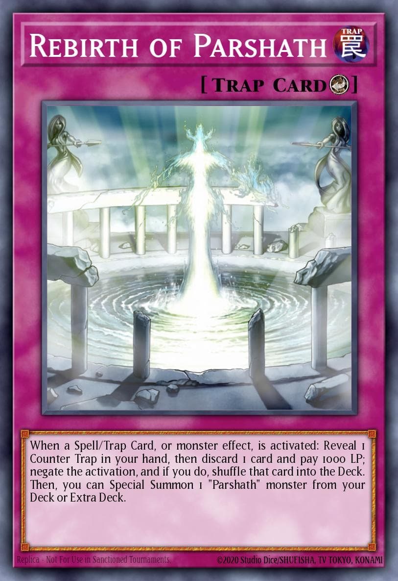 Rebirth of Parshath Structure Deck: Wave of Light card