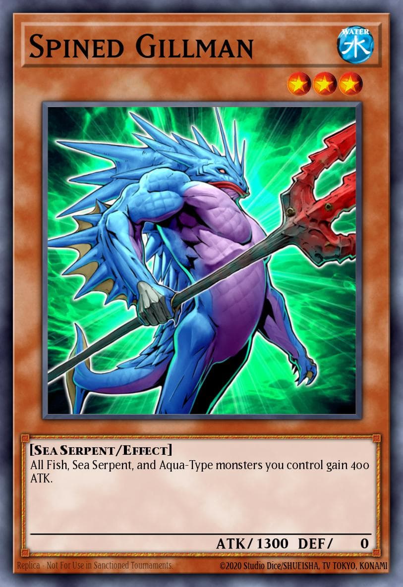 Spined Gillman Battle Pack 3: Monster League card