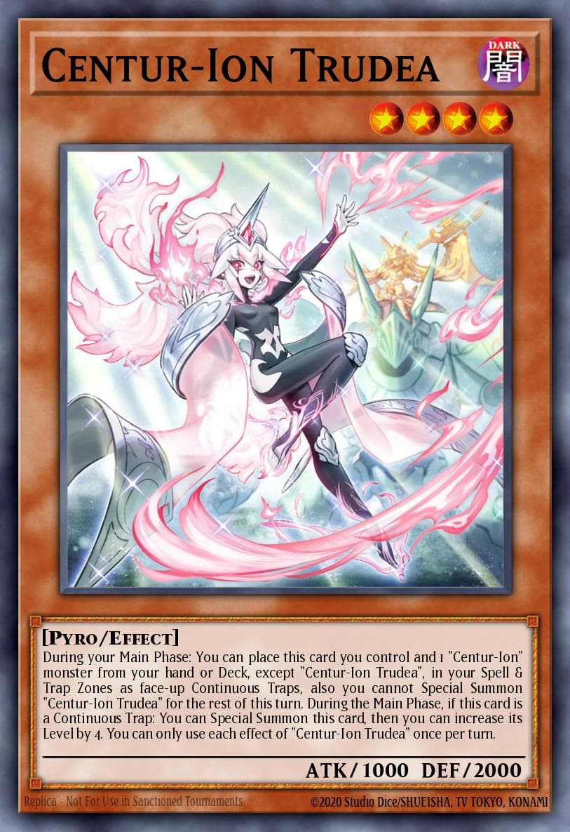 Centur-Ion Trudea 25th Anniversary Tin: Dueling Mirrors card
