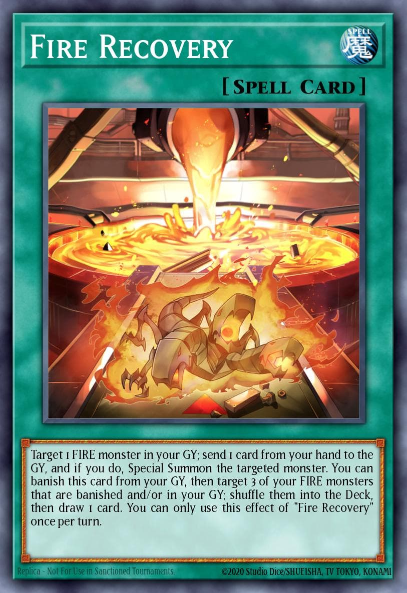 Fire Recovery 25th Anniversary Tin: Dueling Mirrors card
