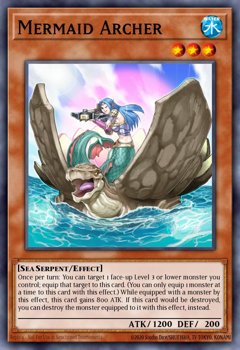 Mermaid Archer Raging Battle: Special Edition card
