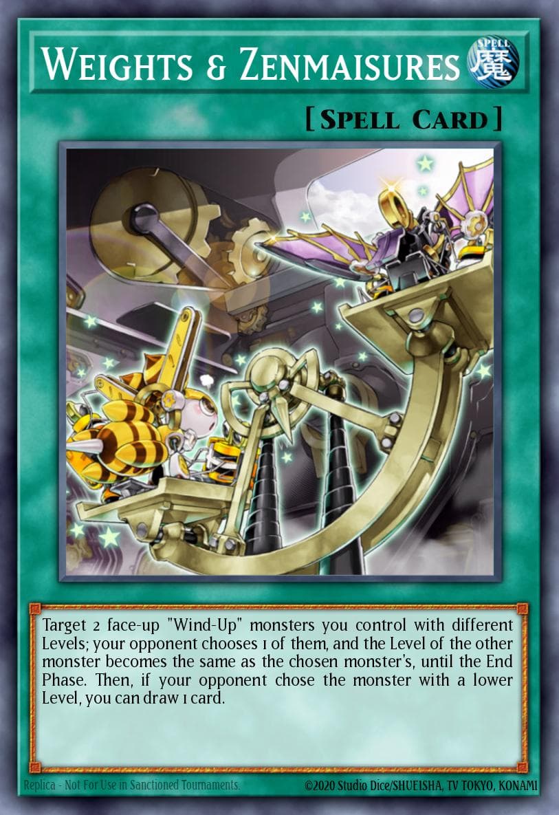 Weights & Zenmaisures Order of Chaos: Special Edition card