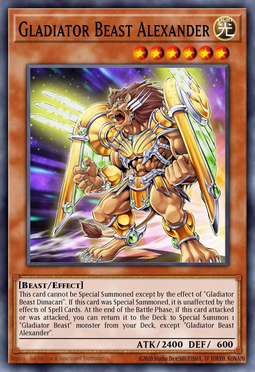 Gladiator Beast Alexander Gladiator's Assault: Special Edition card