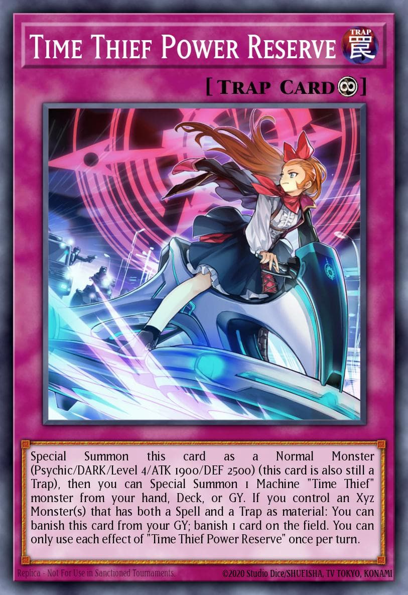 Time Thief Power Reserve 25th Anniversary Tin: Dueling Heroes Mega Pack card