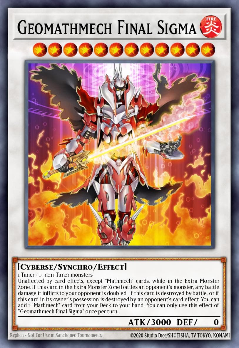 Geomathmech Final Sigma Mystic Fighters card