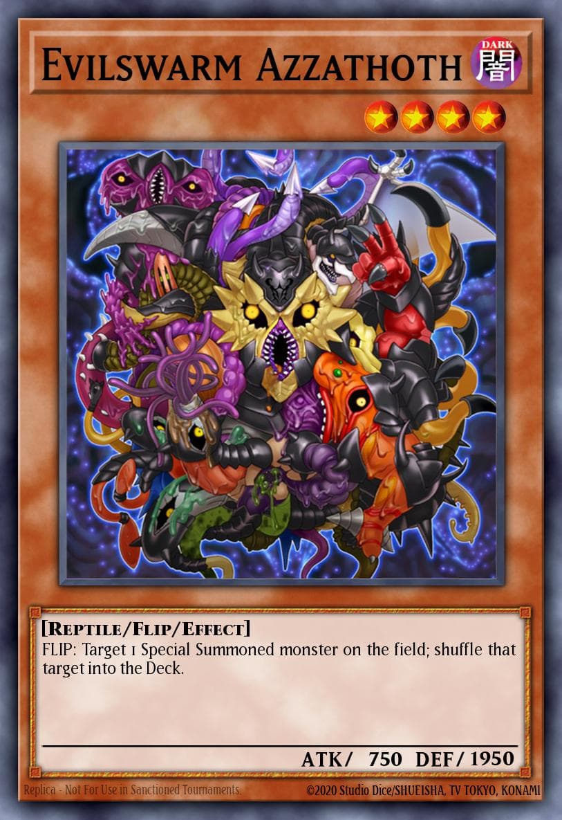 Evilswarm Azzathoth Duel Terminal 7b card