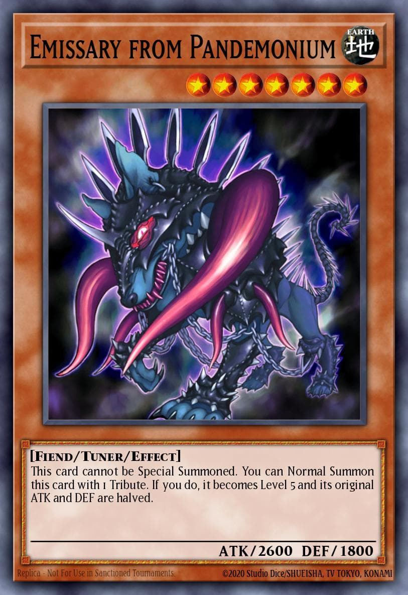 Emissary from Pandemonium Raging Battle: Special Edition card