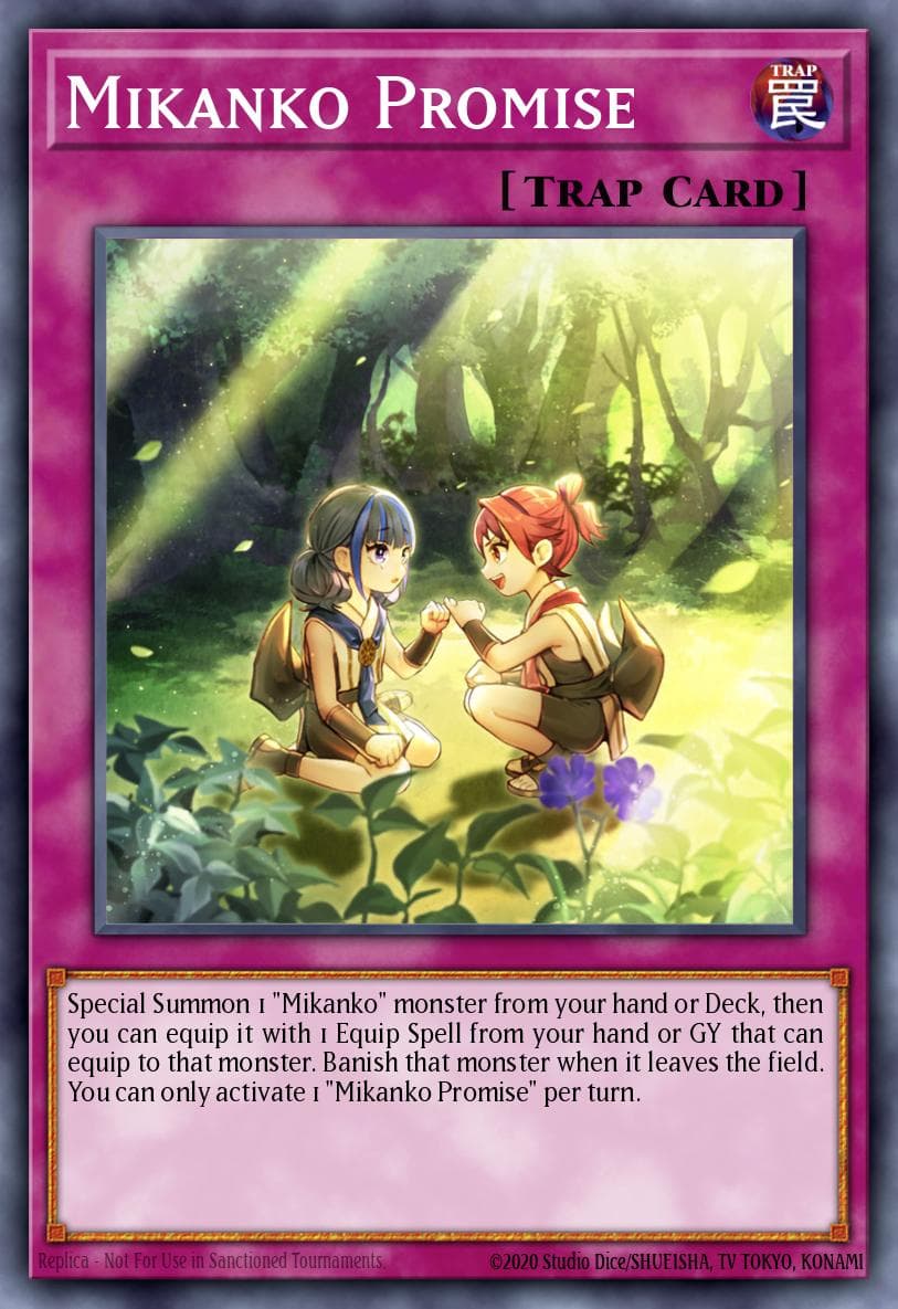 Mikanko Promise Amazing Defenders card