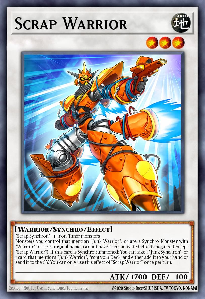 Scrap Warrior Legendary 5D's Decks card