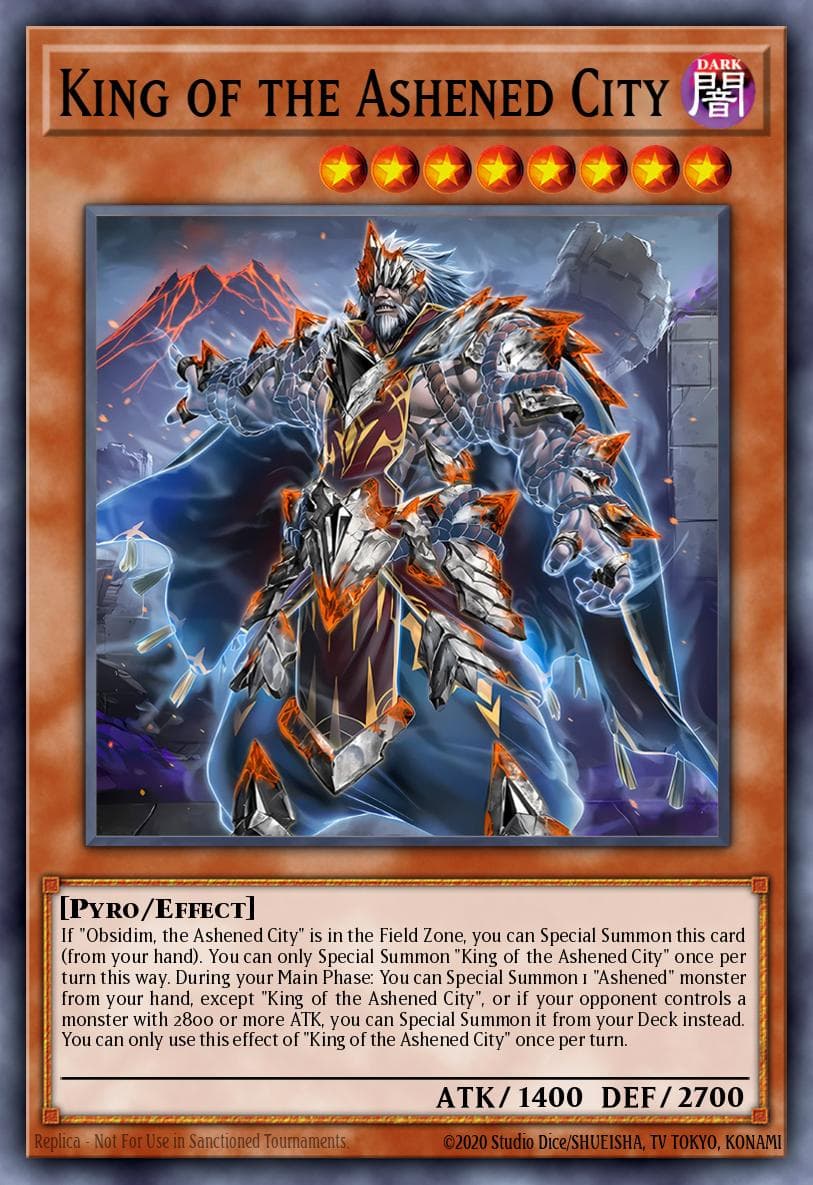 King of the Ashened City 2025 Mega-Pack Tin card