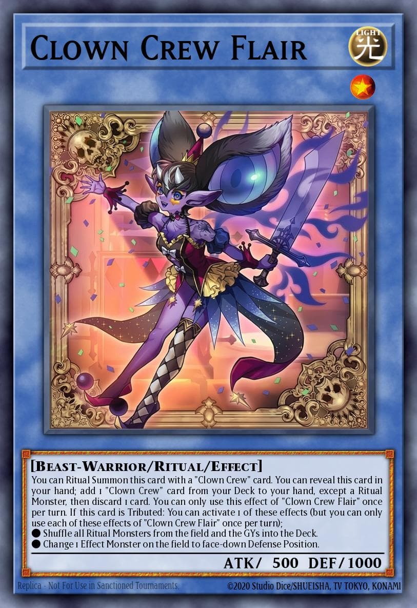 Clown Crew Flair Blazing Dominion card