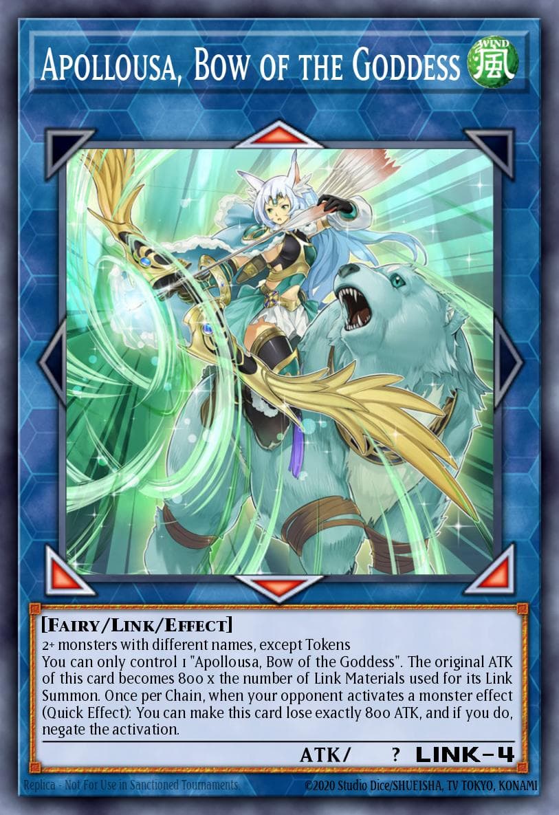 Apollousa, Bow of the Goddess 2020 Tin of Lost Memories Mega Pack card