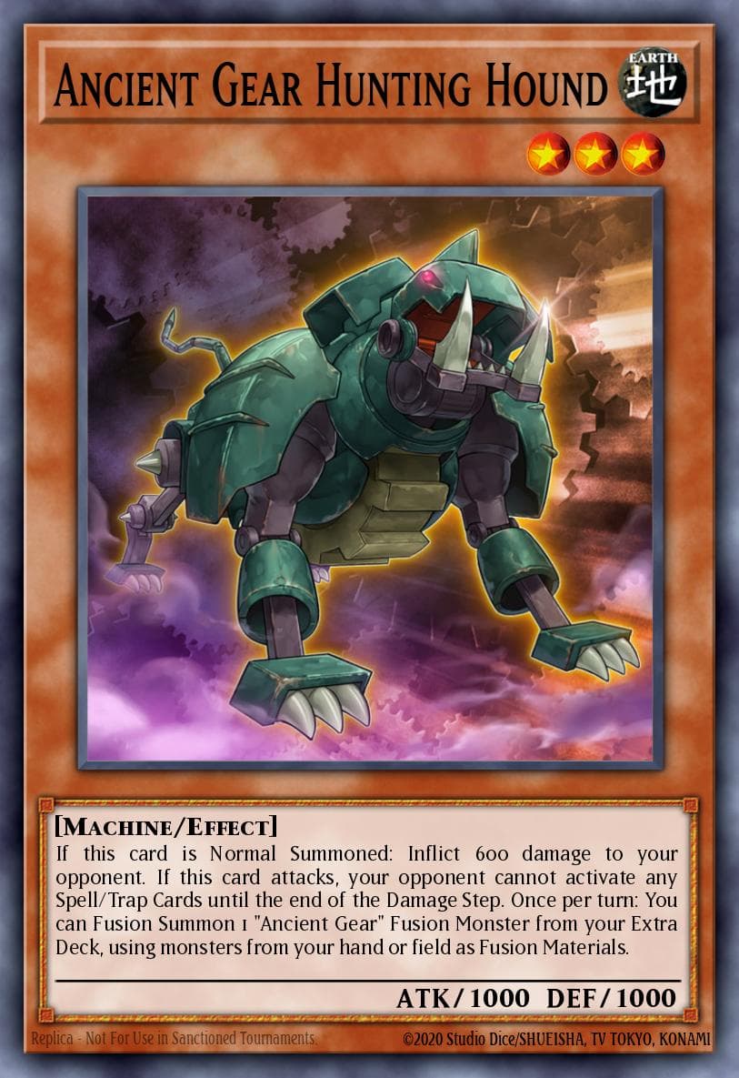 Ancient Gear Hunting Hound 2017 Mega-Tin Mega Pack card